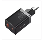 Мережевий Зарядний Пристрій Baseus Super Si Pro Quick Charger (Type-C+USB) 30W Black