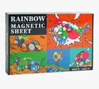 Конструктор магнітний Yufeng Rainbow 80 деталей Різнокольоровий (155954)