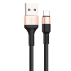 Кабель для зарядки Hoco X26 Type-C Xpress 1м Черный с золотым