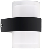 Светильник светодиодный настенный LUMINARIA LED VENZA 9W R BLACK 4200K 105x95x135 220V IP44