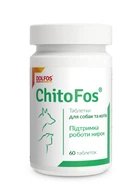 Кормовая добавка Dolfos ChitoFos 60 таб. для нормализации и поддержания функции почек у собак и кошек