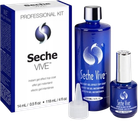 Zestaw Seche Vive Instant Gel Effect Top Coat utwardzacz do paznokci 118 ml + utwardzacz do paznokci 14 ml (809217693902)