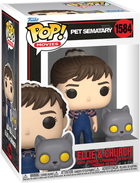 Набір фігурок Funko Pop! Pet Sematary Ellie & Church 2 шт (889698807142)