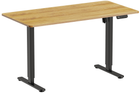 Стол с электрорегулировкой высоты OfficePro ODE1470LW 1400 х 700 мм Light Wood/Black (ODE1470LW)