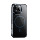Чехол HOCO для iPhone 16 Pro (Vip Magnetic Protective Case AS11, прозрачный с черным)