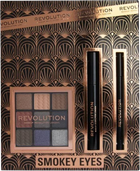 Набір Makeup Revolution Smokey Eyes олівець для очей + туш для вій + палетка тіней для повік (5057566640046)