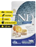 Сухой корм для кошек Farmina N&D Ocean с треской и апельсином