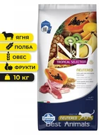 Сухий корм для кішок Farmina N&D Tropical Selection для стерилізованих кішок з ягнятком та тропічними фруктами
