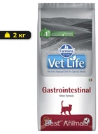 Сухой корм для кошек Farmina Vet Life Gastrointestinal при заболеваниях ЖКТ