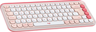Клавіатура бездротова Logitech POP Icon Keys Wireless Rose (920-013073)
