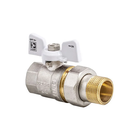 Кран із американкою 3/4" (Koer KR.227.W) білий (KR0097)