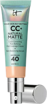 Крем для обличчя It Cosmetics CС+ Natural Matte SPF 40 Light Medium 32 мл (3605972809889)