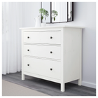 Комод HEMNES IKEA 804.247.45 белая морилка