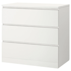 Комод MALM IKEA 204.035.62 белый