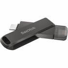Флешка SanDisk iXpand Luxe 64Gb два разъема Type-C USB 3.1 и Lightning