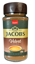 Розчинна кава Jacobs Velvet 200 грамів у скляній банці
