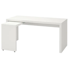 Комп'ютерний стіл MALM 151х65 см IKEA 702.141.92 білий