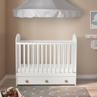 Детская кроватка GONATT IKEA 304.670.92 белый