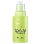 М'який безсульфатний шампунь з проробками та яблучним оцтом — Masil 5 Probiotics Apple Vinegar Shampoo, 50
