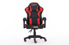 Комп'ютерне крісло тканинне Extreme ENZO 121 SERIES Чорно-червоний для геймерів та роботи