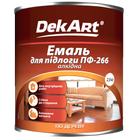 Емаль алкідна DekArt ПФ-266 для підлоги Червоно-Коричнева 2.8кг