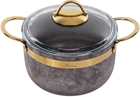 Каструля із кришкою Royal Stone Sandstone Gold 3 л 764-039
