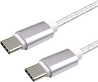 Kabel Winner Group USB Type-C - USB Type-C 1 m White (8591194093128)