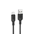 USB кабель Borofone BX113 Silicone microUSB black