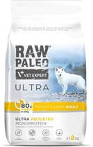 Сухий корм для собак Raw Paleo Ultra монопротеїновий з індичкою 2 кг (5902414210998)