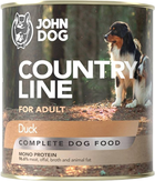 Karma mokra dla psów John Dog Country Line kaczka 800 g (5903769004263)