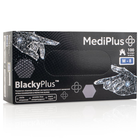 Перчатки нитриловые MEDIPLUS BlackyPlus BLACK неопудренные, размер М, 100 шт