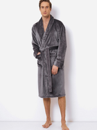 Szlafrok Aruelle Henry bathrobe L Szary (5907479343018)