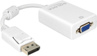 Адаптер Delock DisplayPort 1.2 male - VGA female (4043619617661)