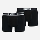 Набір трусів-боксерів чоловічих 2 шт Puma Placed Logo Boxer 2p 90651903 XL Чорний (8718824117119)