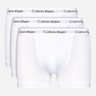 Zestaw majtek męskich typu bokserki bawełnianych Calvin Klein Underwear 0000U2662G-100 S 3 szt Biały (5051145189209)