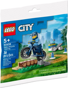 Zestaw klocków LEGO City Rower policyjny – szkolenie 32 elementy (30638)