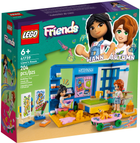 Конструктор LEGO Friends Кімната Ліанн 204 деталі 6 шт (41739)