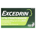 Екседрін екстра Excedrin Extra сильний каплет від головного болю №200