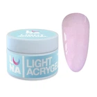Жидкий гель Luna Light Acrygel 26 для наращивания прохладный розовый с блестками 30 мл