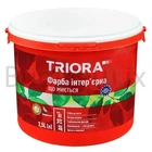 Фарба інтер'єрна TRIORA Що миється акрилова 3,5 кг біла матова