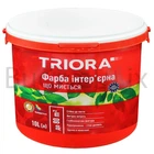 Фарба інтер'єрна TRIORA Що миється акрилова 10 л біла матова