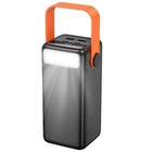 УМБ портативне зарядне Power Bank Borofone Magnifico BJ66A 50000mAh, 2USB, Type-C, QC, чорне