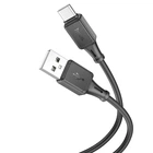 Кабель Hoco X101 Assistant silicone charging data cable Type-C Black