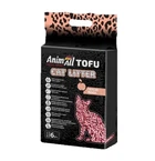 Наповнювач соєвий AnimAll TOFU Персик для котячого туалету, 6 л (2,6 кг)