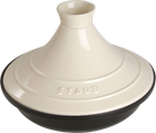 Naczynie do tajine Staub beżowo-czarne 28 cm (3272343028233)