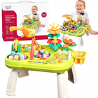 Zestaw interaktywny multi stolik edukacyjny Woopie Baby Montessori 8w1 (5904326949737)