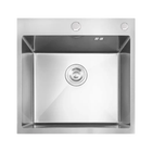 Кухонная мойка Mixxus MH5050 Nano-Silver нержавеющая сталь интегрированная (MX1927)
