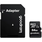 Карта пам'яті microSD Goodram 64Gb C10 UHS-I +SD-адаптер (M1AA-0640R12)