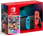 Игровая консоль Nintendo Switch Neon Blue-Red + Игра Mario Kart 8 Deluxe (русские субтитры)