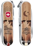 Швейцарский нож Victorinox Classic The Mountains are Calling (0.6223.L1604) - изображение 2